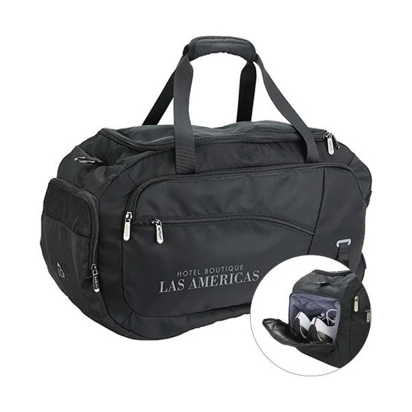 AeroLOFT™ Jet Black Weekender Duffel (Q608622)