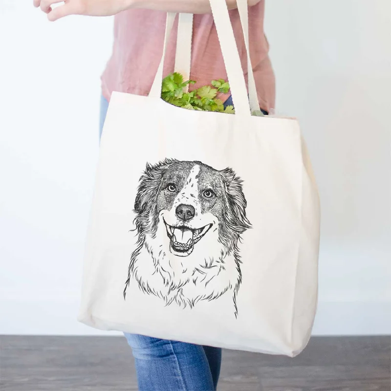 Belle the Australian Shepherd Mix - Tote Bag