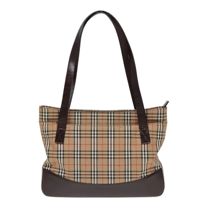 Burberry Nova Check  Canvas Tote Bag (Pre-Owned)