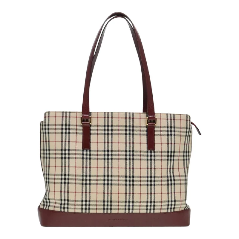 Burberry Nova Check  Canvas Tote Bag (Pre-Owned)