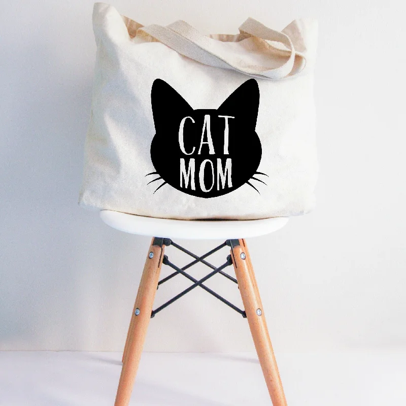 Cat Mom XL Tote Bag