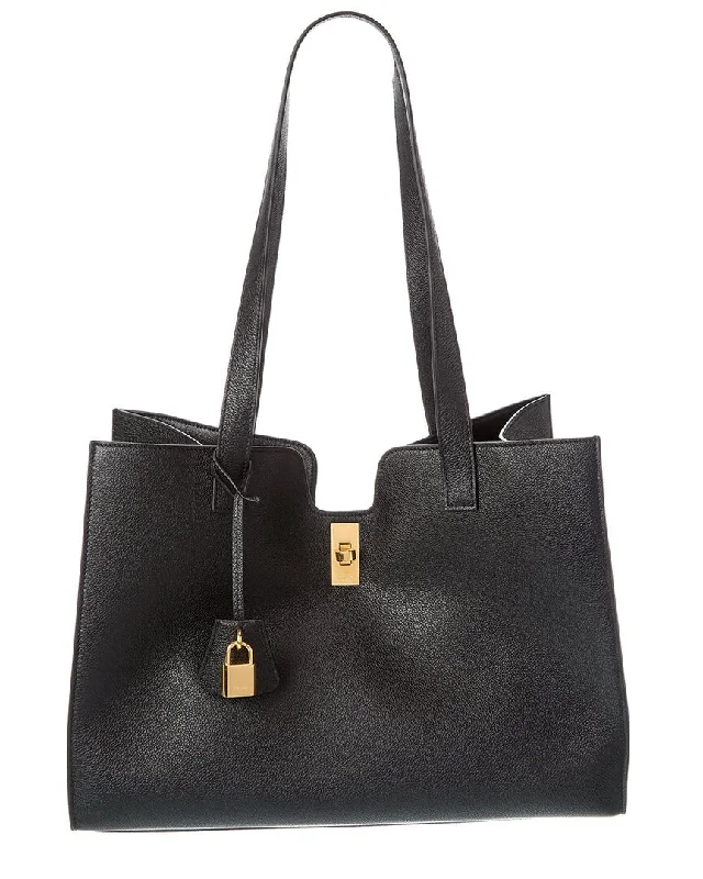 CELINE Cabas 16 Leather Tote