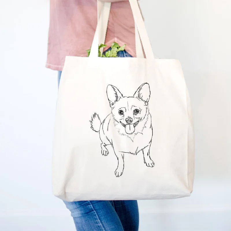 Doodled Kona the Chihuahua - Tote Bag