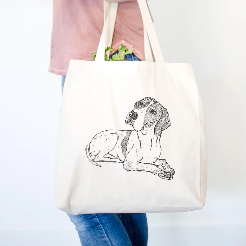 Doodled Madeline the English Pointer - Tote Bag