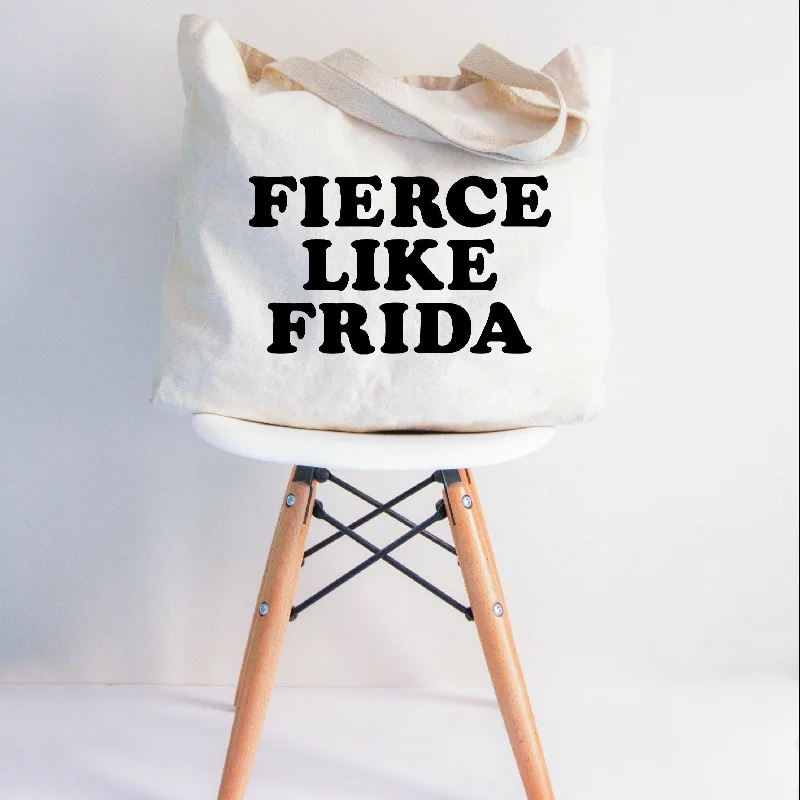 Fierce like Frida XL Tote Bag