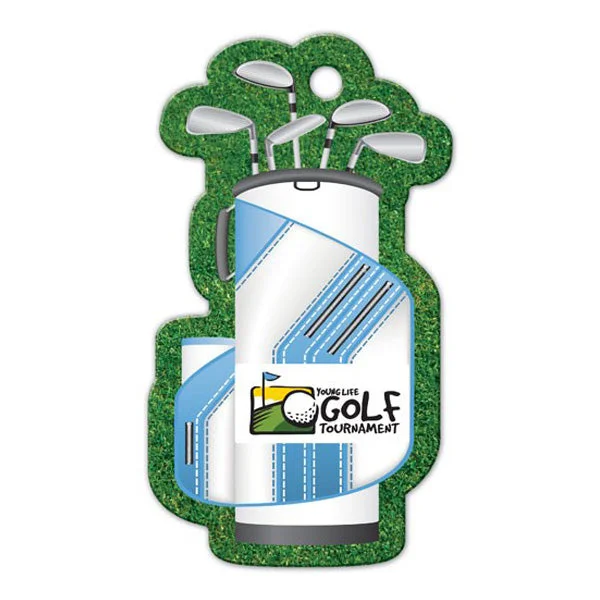 Golf Bag Shaped Luggage Tag (Q569322)