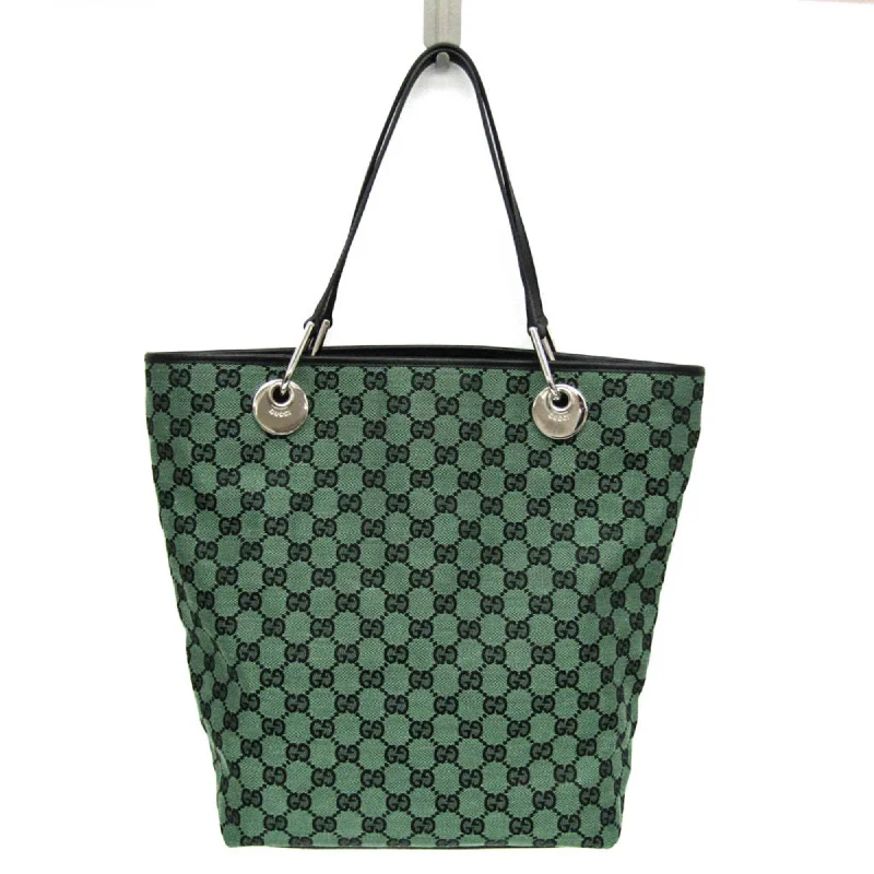 Gucci Gg Canvas  Canvas Tote Bag (Pre-Owned)