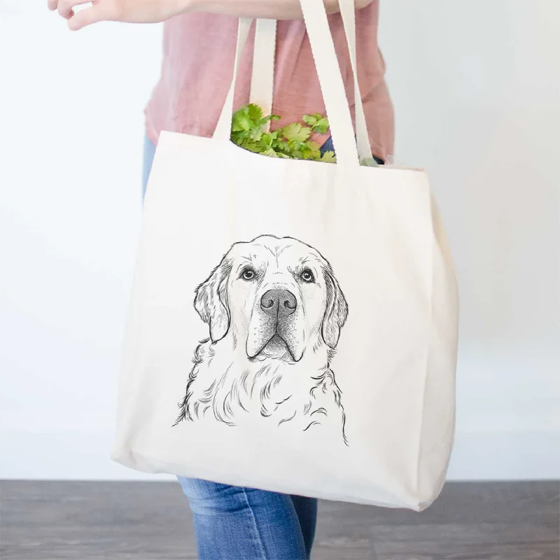 Hank the Irish Cream Golden Retriever - Tote Bag