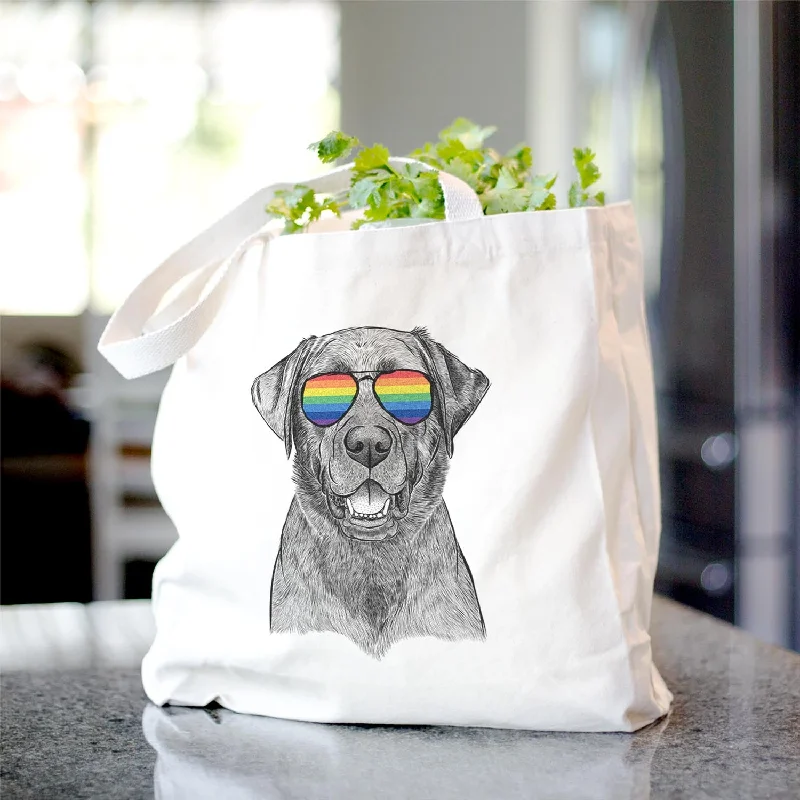 Heath the Black Lab - Tote Bag