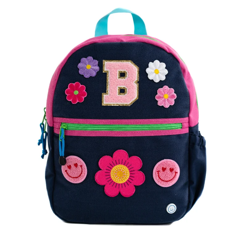 Small Becco Backpack - Kids Sport Navy/Magenta