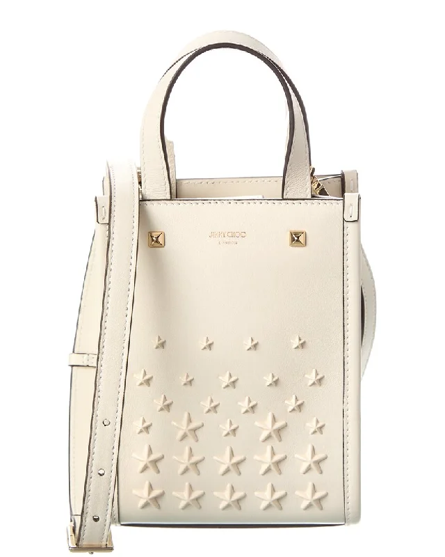 Jimmy Choo Mini North South Leather Tote