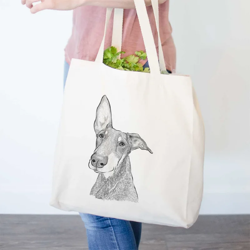 Kain the Doberman Pinscher - Tote Bag