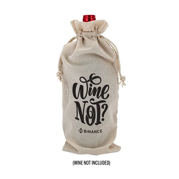 Linen Wine Gift Bag (Q652522)