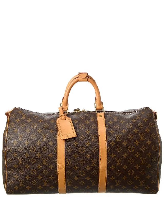 Louis Vuitton Monogram Canvas Keepall 50 Bandouliere (Authentic Pre-Owned)