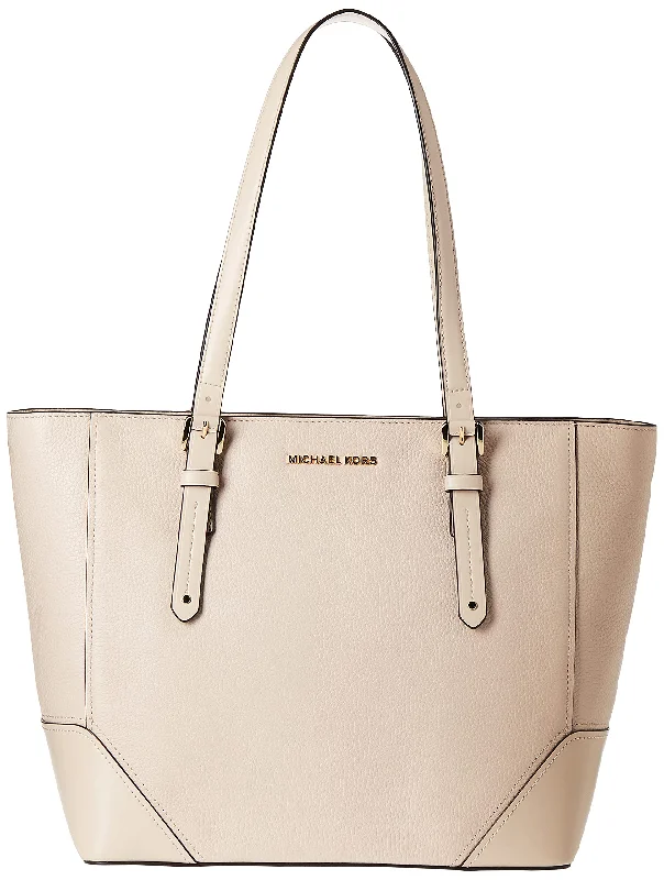 Michael Kors Women's Aria To Zi ebbled Leather Shoulder Tote Bag