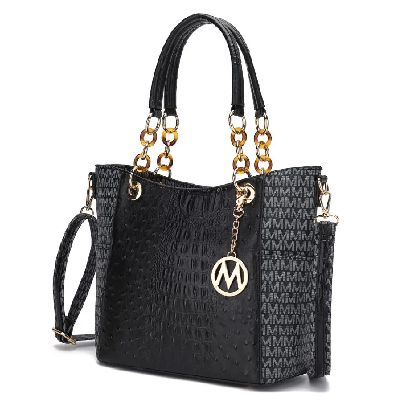 Miriam Signature Vegan Leather Tote Handbag