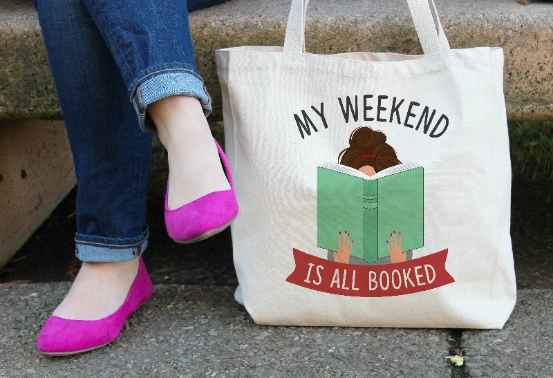 My Weekend is all Booked Tote Bag