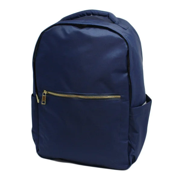 Navy Nylon Diego Backpack