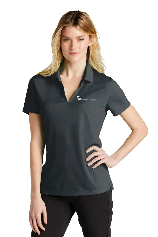 Nike Ladies Dri-FIT Polo, Anthracite [CR Powered by Epiroc]