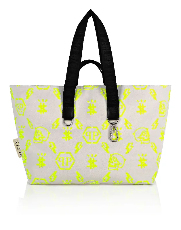 Nylon Tote Bag Monogram