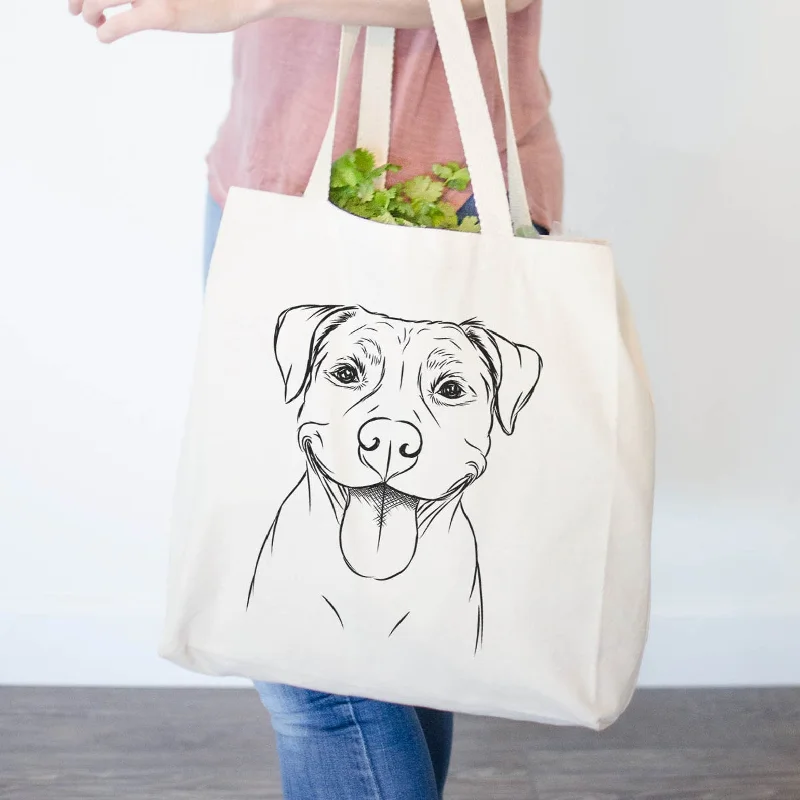 Parker the Pitbull - Tote Bag