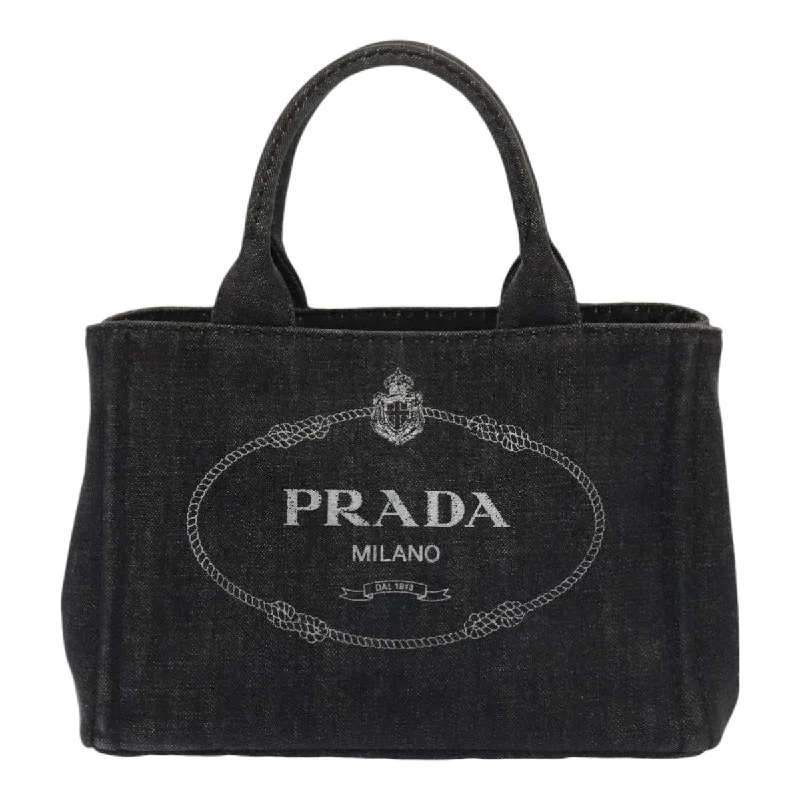 Prada Canapa  blue - Jeans Tote Bag (Pre-Owned)