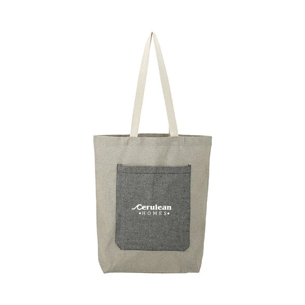 Recycled Cotton Pocket Tote (Q863422)