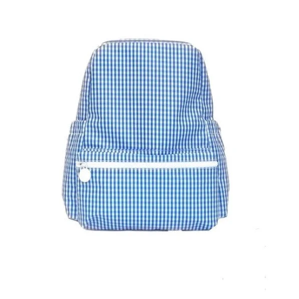 Royal Gingham Backpack