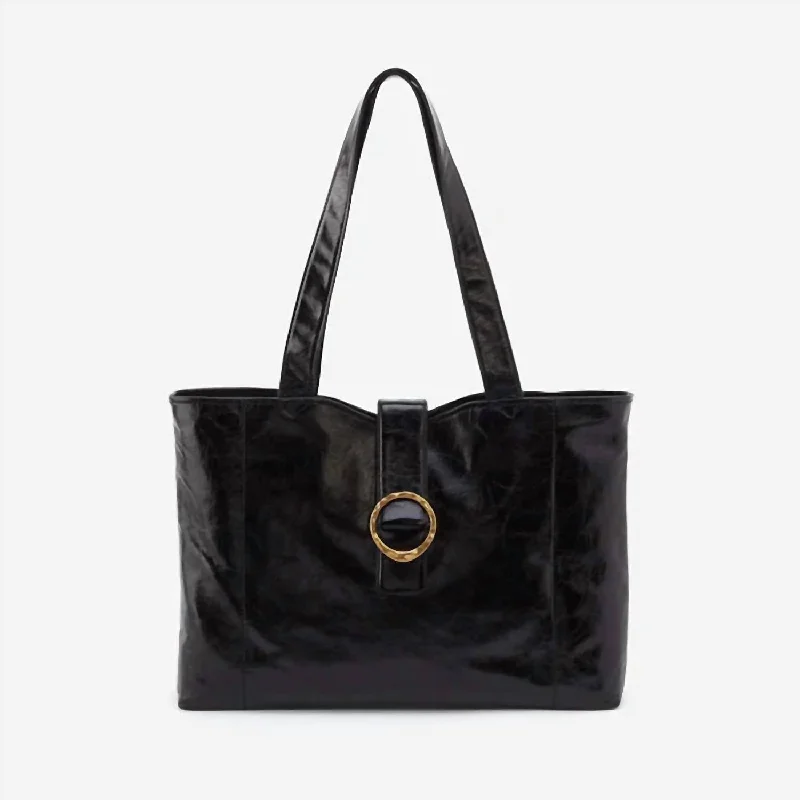 Sawyer Tote Bag In Black