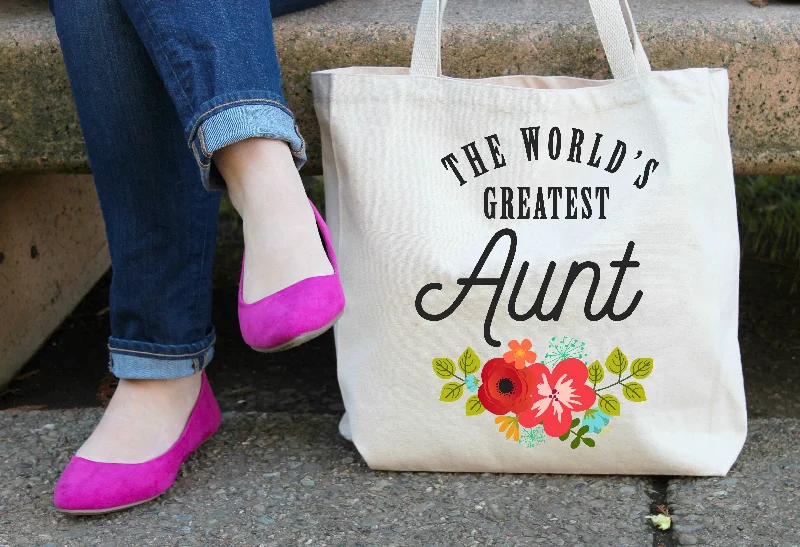 The World's Greatest Aunt Tote Bag