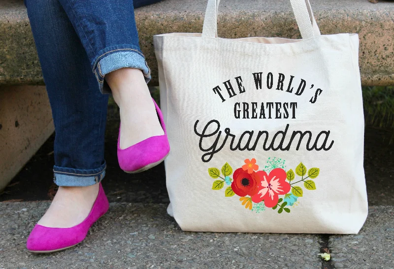 The World's Greatest Grandma Tote Bag