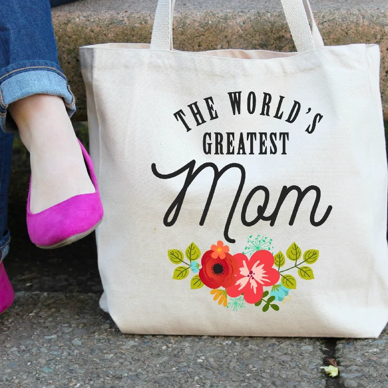 The World's Greatest Mom Tote Bag