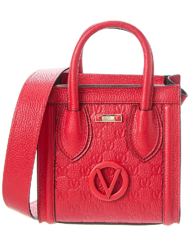 Valentino by Mario Valentino Eva Monogram Leather Tote