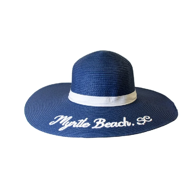 WOMEN HAT |  EMBROIDERED / MYRTLE B