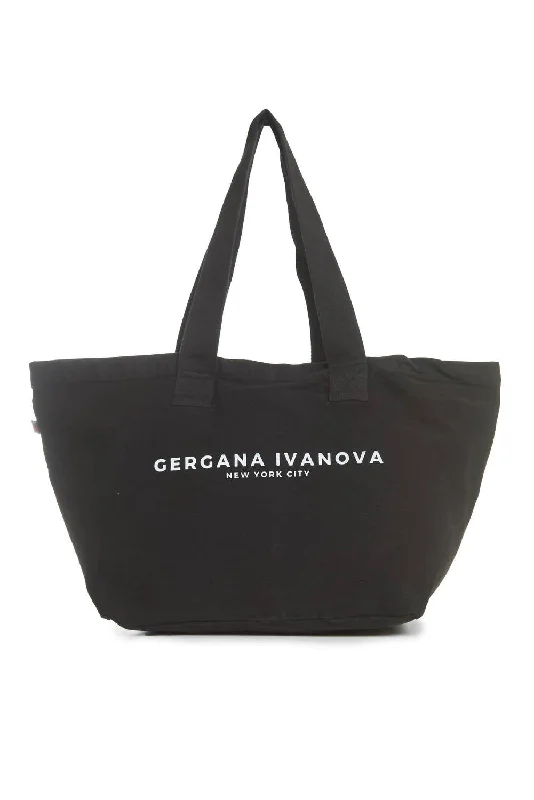 Women's Logo Tote Bag In Black