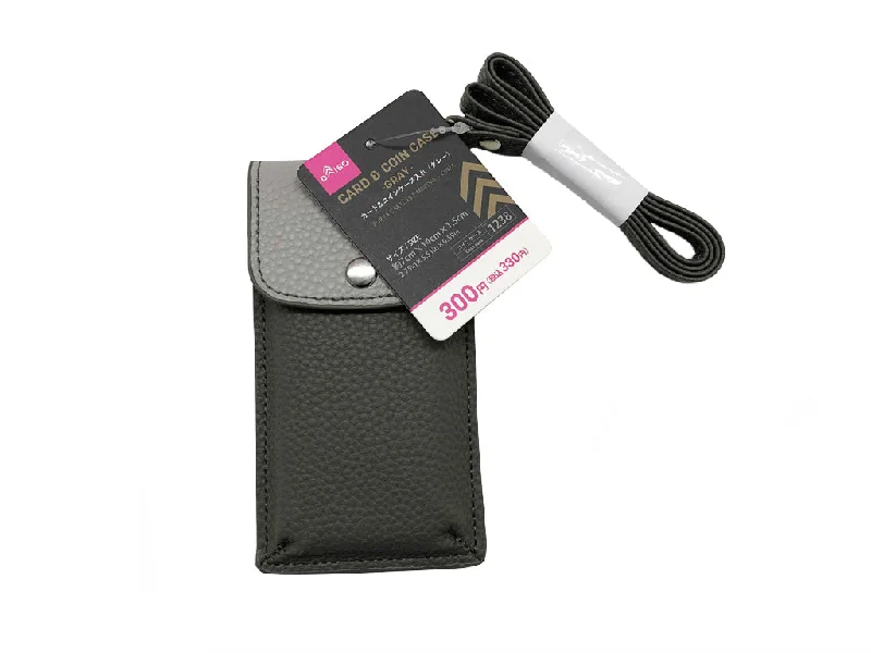 Card and Coin Case Grey