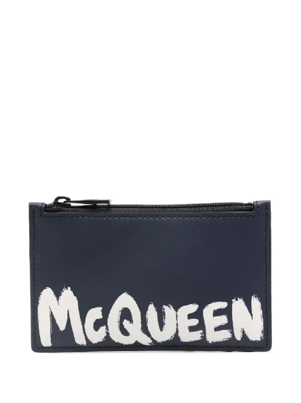 Alexander Mcqueen Men's Wallets blue