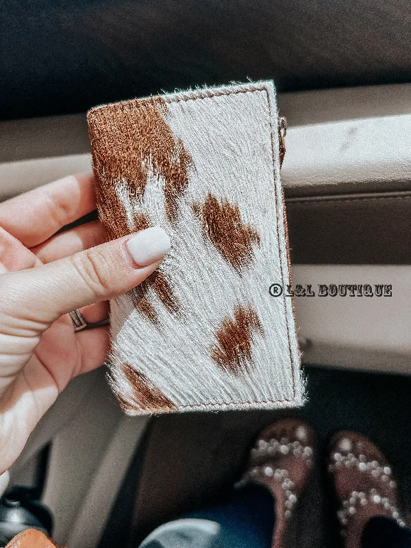 Bailey Ray Cowhide Card Holder