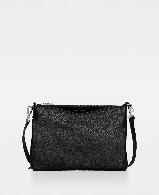 CLAIRE big crossbody bag - Black