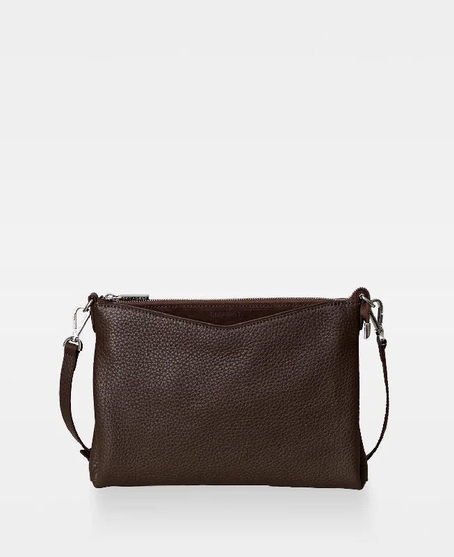 CLAIRE big crossbody bag - Mocha