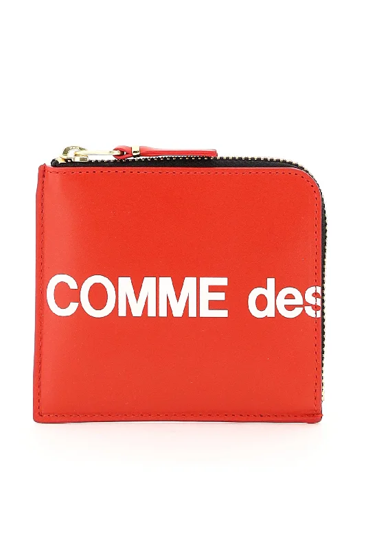 Comme Des Garcons Wallet Men's Huge Logo Wallet