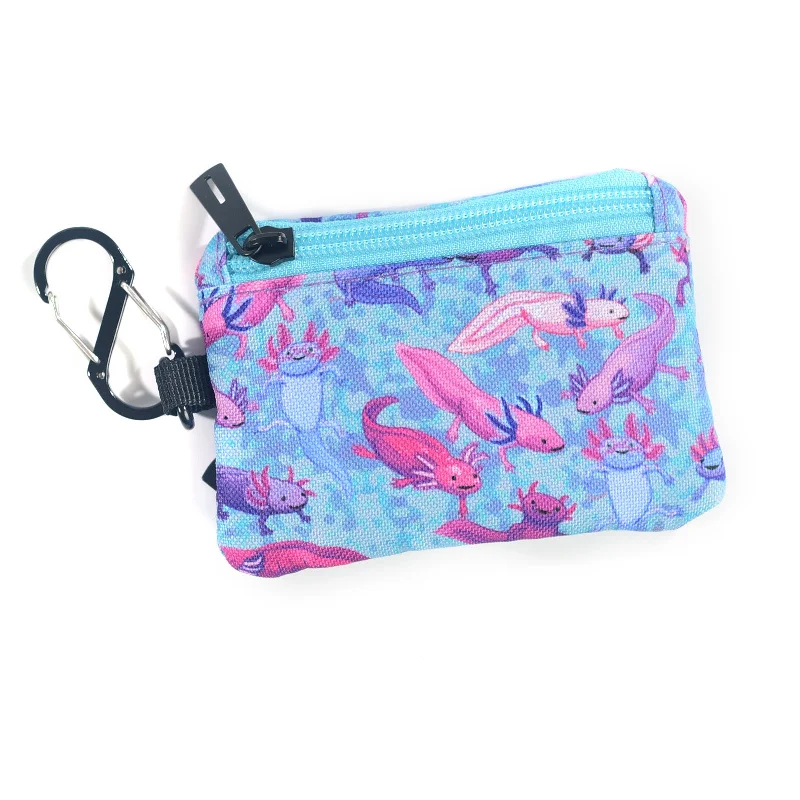 A Lotta Axolotls Clip Wallet