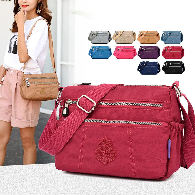 Crossbody Bag For Women Urban Casual Shopping Nylon Cloth Mother Bag