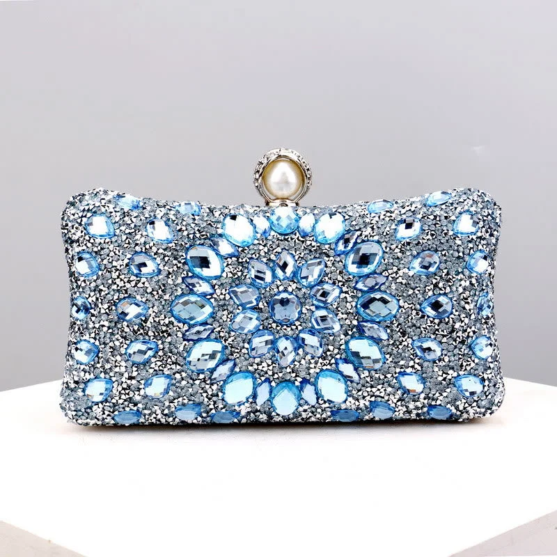 Diamond Encrusted Dinner Bag For Party Fashion Banquet Evening Bag