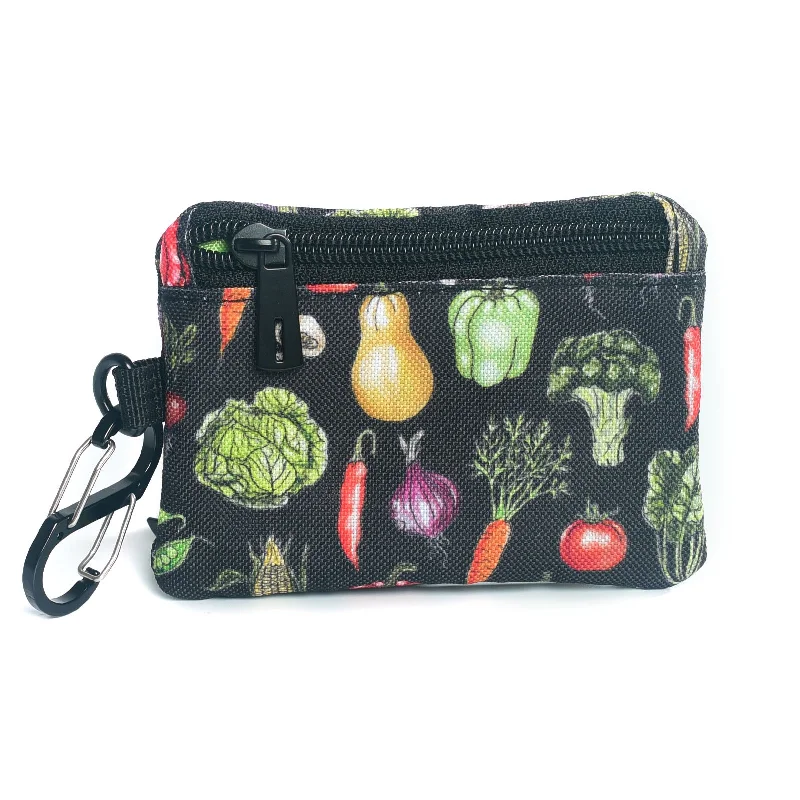 Fresh Veggies Clip Wallet