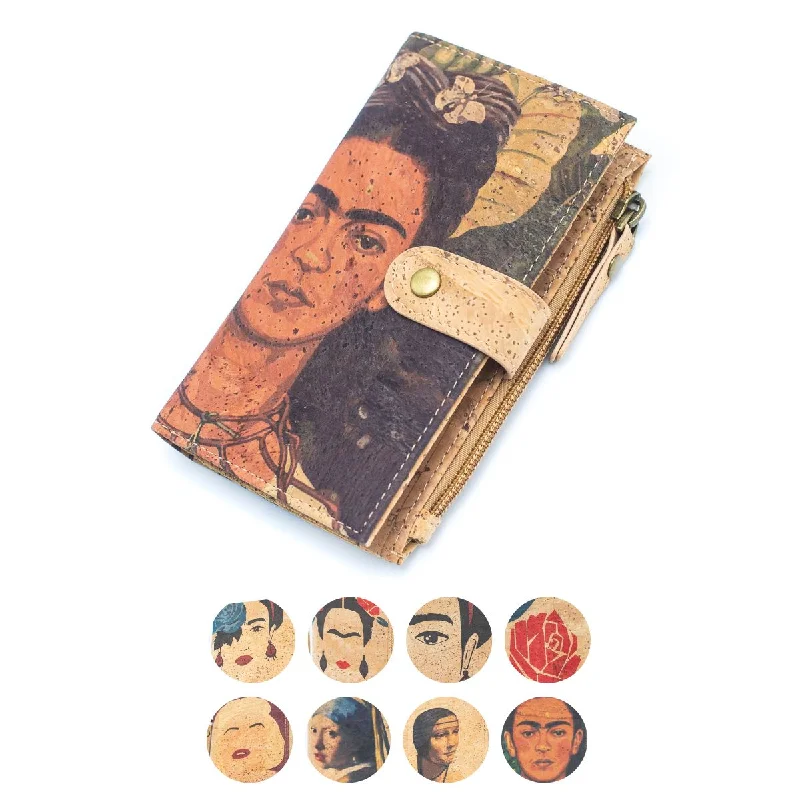 FRIDA KAHLO Cork wallet RFID BAG-2075