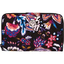 VB Iconic RFID Turnlock Wallet Foxwood