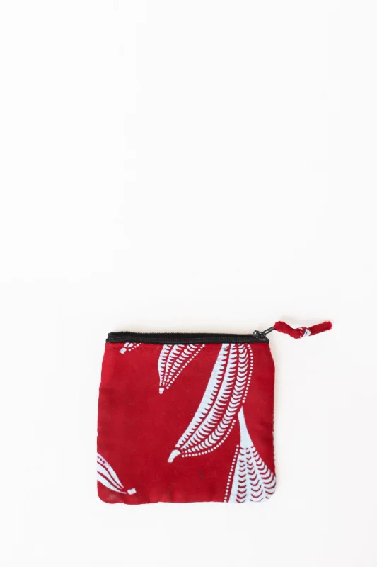 Kitenge Coin Pouch, Heart's Desire