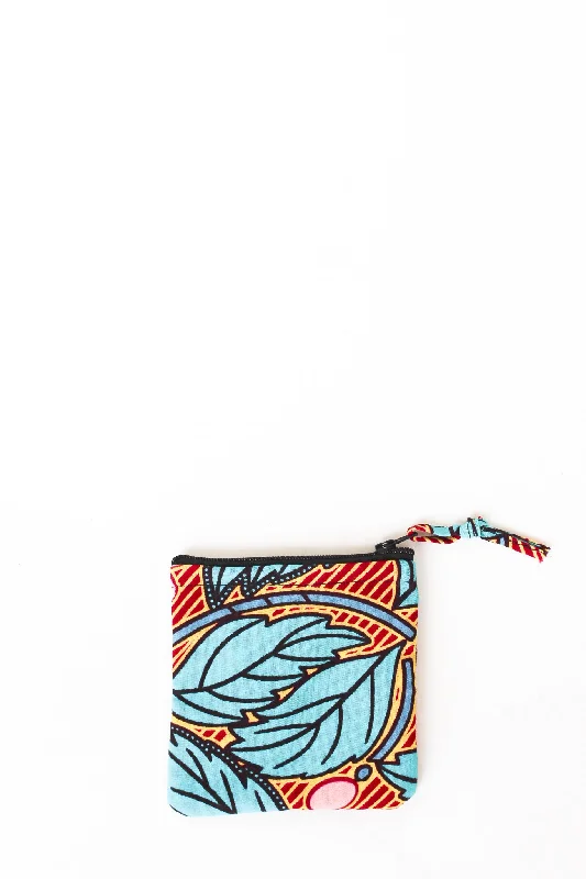 Kitenge Coin Pouch, Tropical