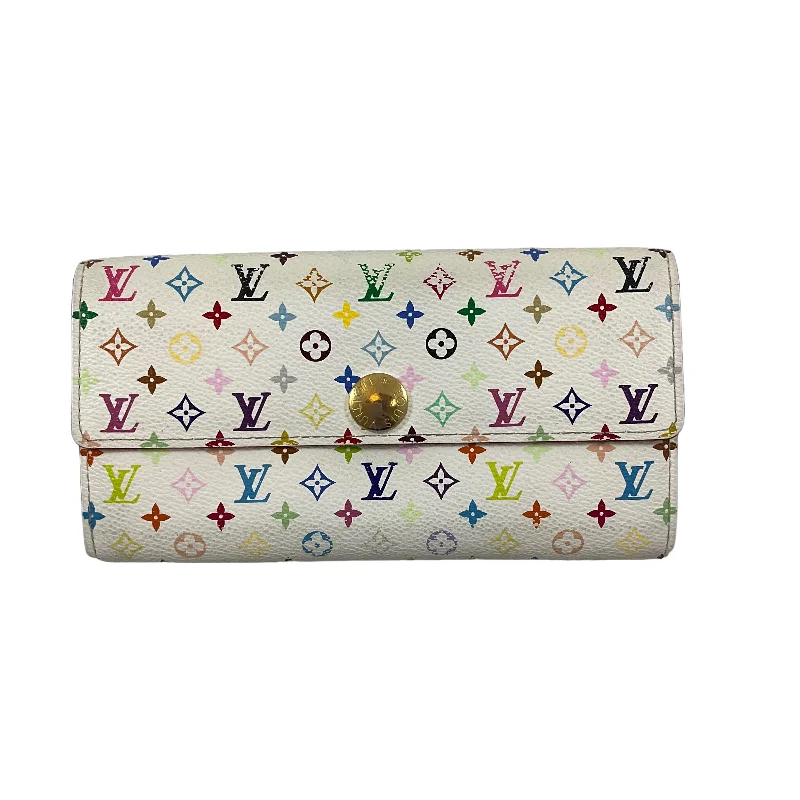 Louis Vuitton Multi Color Monogram Wallet. Sold As Is